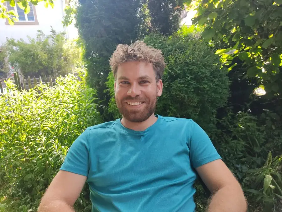 Webdesigner Christoph liebt die Natur und Kreativität